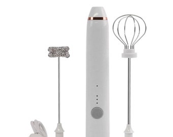 Frother - Hand Mixer with Decal ~ Personalize your fizz, glow shot mixer ~ USB rechargeable ~ Modere ~ QSciences ~ Arbonne…