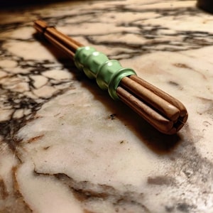 Bodhran tipper: BuddyTipper [HEXA] beech ~ bodhran beater from Buddy ~ the finest stick for your irish drum!