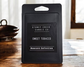 Sweet Tobacco Wax Melts | Tobacco Scent | Warm Tobacco Wax Melts | Strong Scent