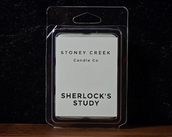 Sherlock’s Study Wax Melts | Library Scent | Masculine Scent | Gift for Him
