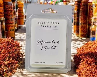 Marrakesh Market Wax Melts | Warm Spice Scent | Incense Wax Melts | Strong Scent