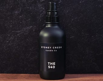 The 540 | Amber Saffron Room Spray | Luxury Perfume Inspired Room Spray | Strong Home Fragrance Mist | Linen Spray