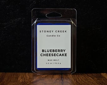 Blueberry Cheesecake Wax Melts | Strong Scented Bakery Wax Melts | Sweet Dessert Wax Melts | Vanilla Cream Fragrance | Hand Poured