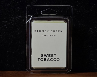 Sweet Tobacco Wax Melts | Tobacco Scent | Warm Tobacco Wax Melts | Strong Scent
