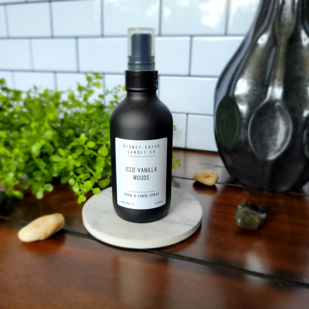 Iced Vanilla Woods, Room Spray, Fragrant, Masculine, Scent for Men