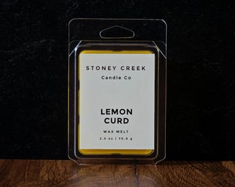 Lemon Curd Wax Melts | Sweet Lemon Scent | Strong Scent | Kitchen Fragrance