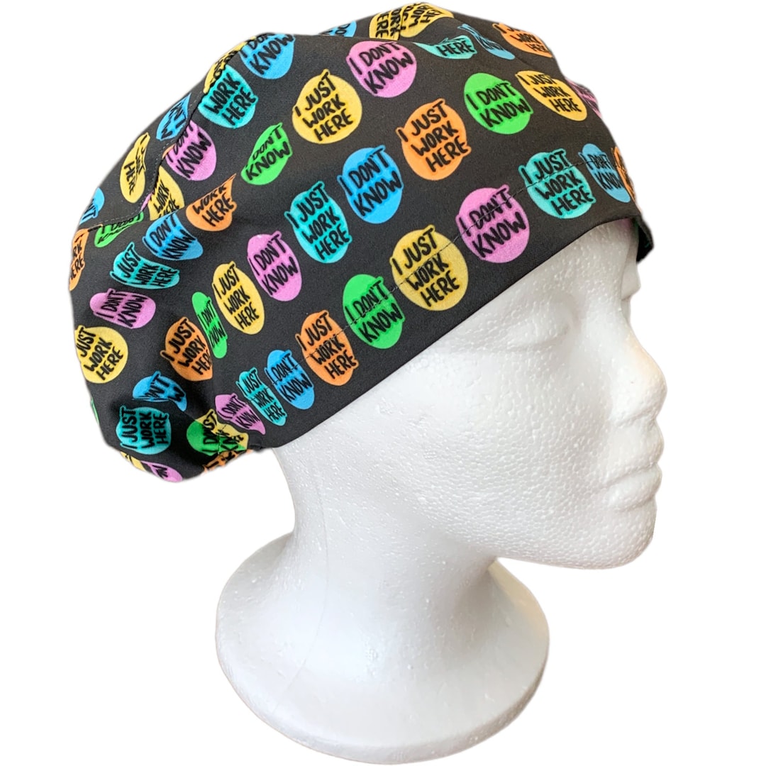 Funny Sarcastic Euro Scrub Cap for Women Pun Scrub Caps Etsy