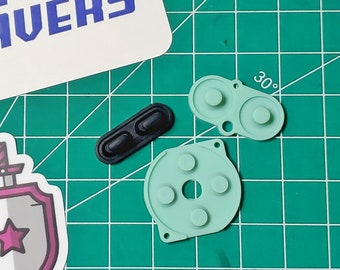 Ersatz-Gummi-Membran Für Game Boy Color, Advance & Classic – Grau, Originalgetreu Ersatz-Gummi-Membran Für Game Boy Color, Advance & Classic – Grau, Originalgetreu