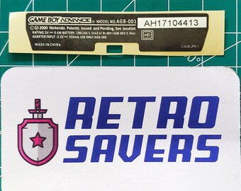 Stickers De Rechange Pour Game Boy Advance, SP, Color, Pocket - Compatible Nintendo - Neuf