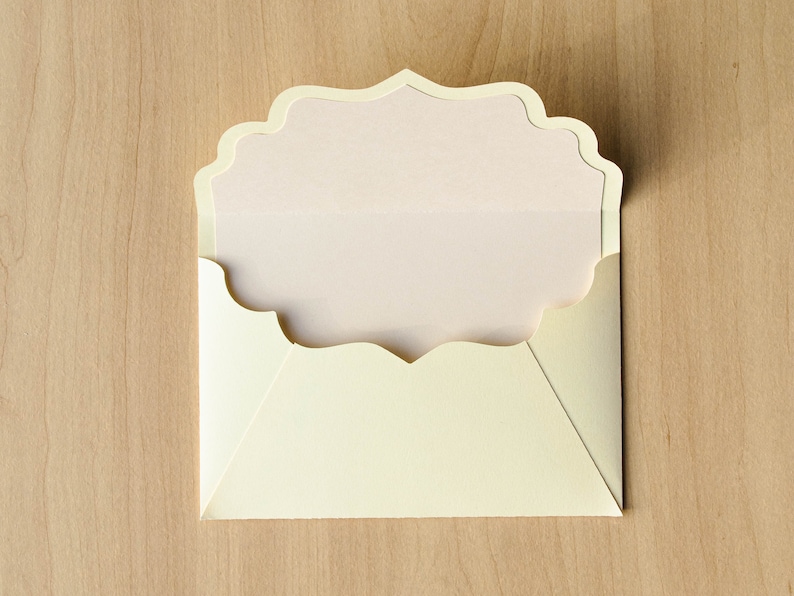 Envelope SVG Template for Cricut flourish Design Etsy Canada