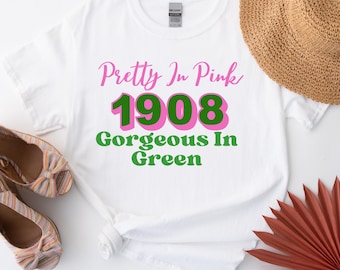 Pretty In Pink Shirt uit 1908, shirt vrouwenclub, cadeau voor haar