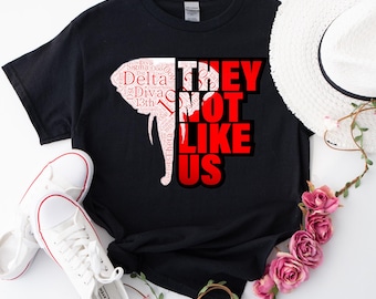 Ze houden niet van ons Delta-shirt, studentenclubshirt, Black History Month, Zomertijd