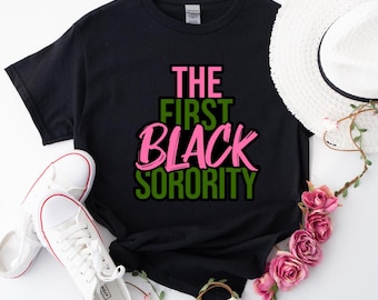 The First Black Sorority Aka-shirt, Black History-T-shirt, Black History Month, Aka-shirts