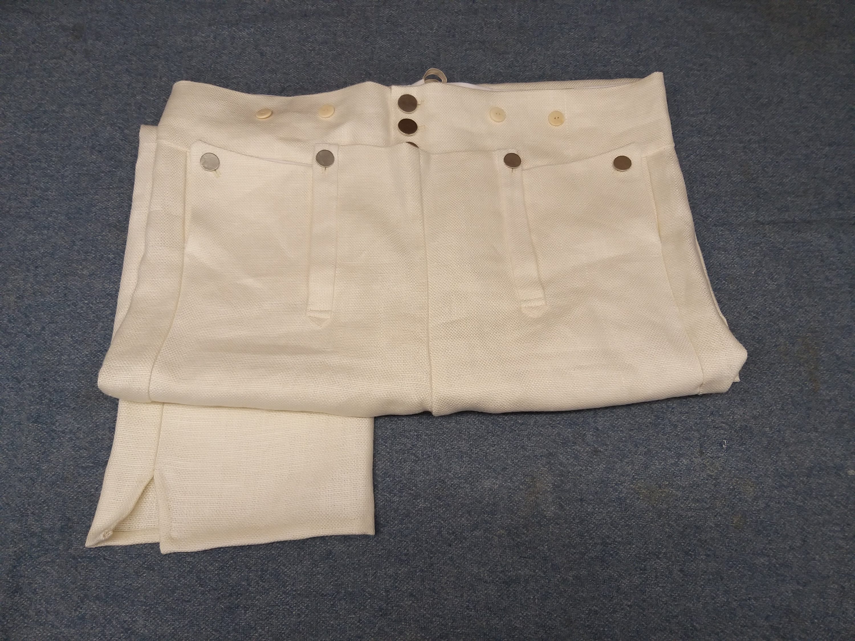 Romantic History Early 19th Century Boys Fall Front Trousers