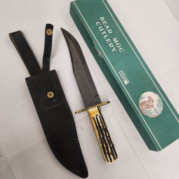 Bear Mgc Knife Etsy