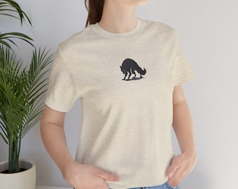 Tasmanian Devil Graphic Tee: Dark Academia Comfort Colors Shirt