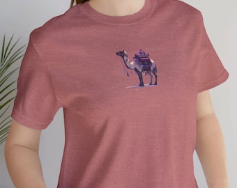 Camel Art Tee, Comfort Colors Graphic Shirt