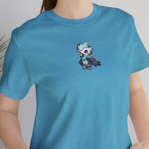 Cute Eagle Shirt Unisex Tee, Eagle Lover Gift, Bird Tshirt, Animal Print, Gift for Girlfriend, Graphic Tees for Women, Birthday Gifts