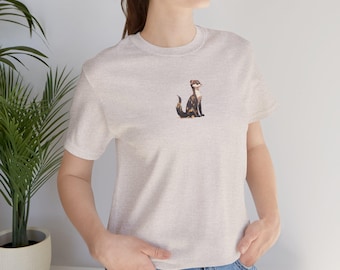 Weasel Shirt, Cute Weasel Lover Art Tee, Ferret Tee, Cute Stoat, Comfort Colors Graphic Tees, Gifts For Girlfriend, Boyfriend and Roommates