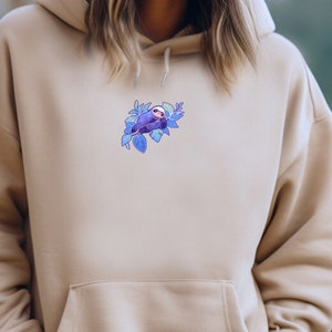 Alienation & Belonging: Sloth Hoodie, Sloth Lover, Unisex Hoddie, Gift For Her, Birthday Gift Hoodie, Christmes Gift Hoodie #4