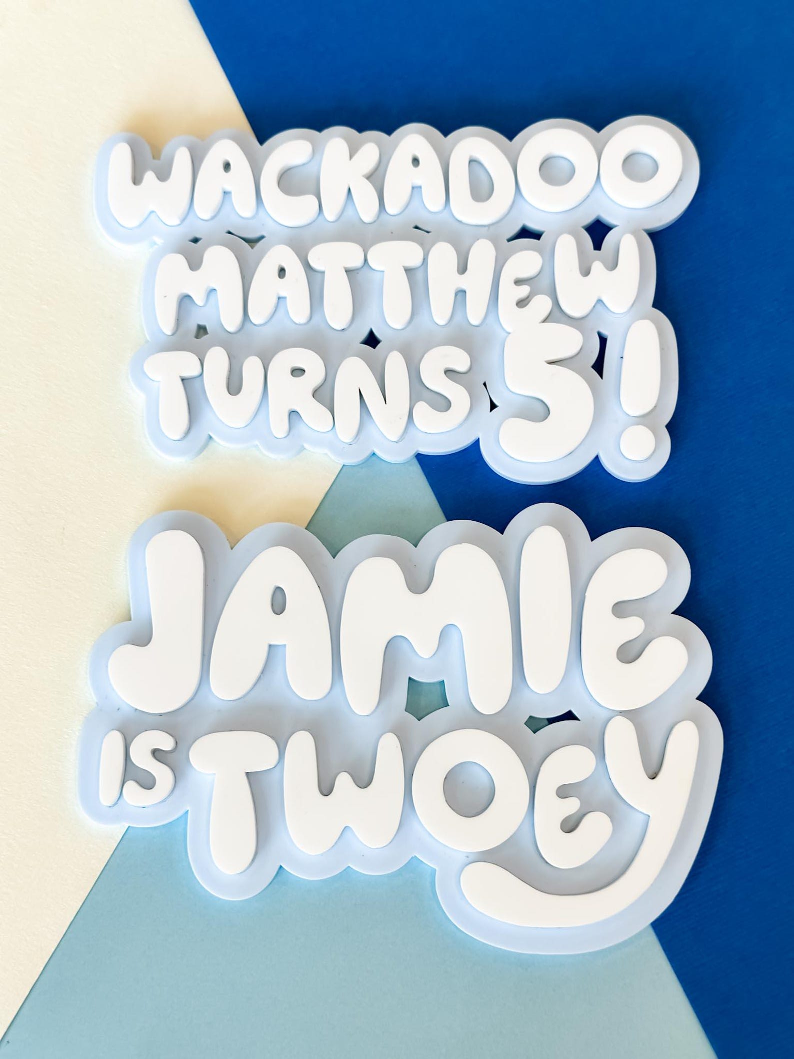 Blue Heeler Style Name Charm