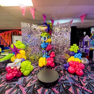 DIY Retro Disco Balloon Garland / Arch Kit, Kids Birthday Party, Business Event, Adult Party, Disco Party, Retro 80&#39;s Party