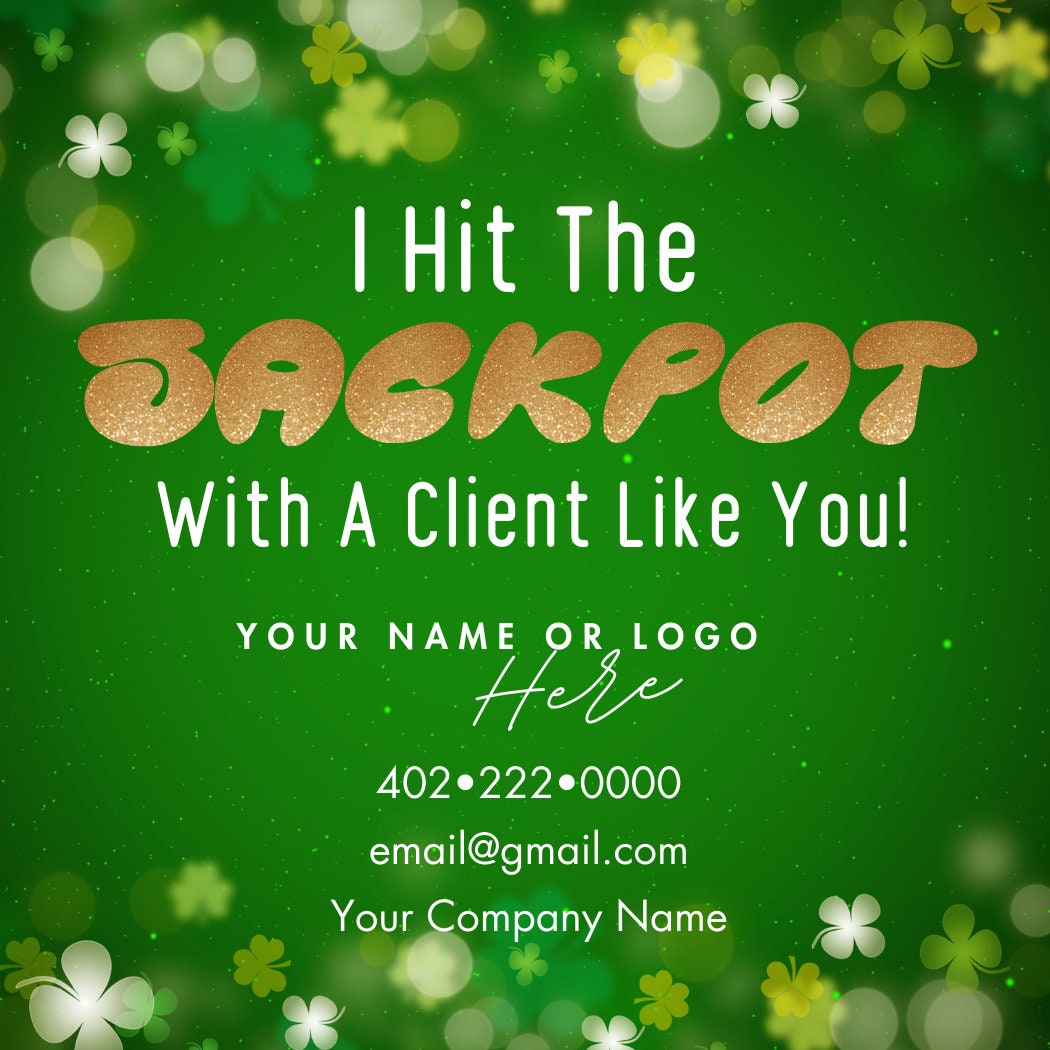 st patricks day pop by for realtors