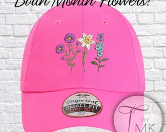 Birth Month Flowers Ladies' Fit Hat