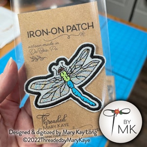 Dragonfly Patch  |  Hand-made Dragonfly Gift