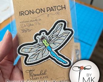 Dragonfly Patch  |  Hand-made Dragonfly Gift