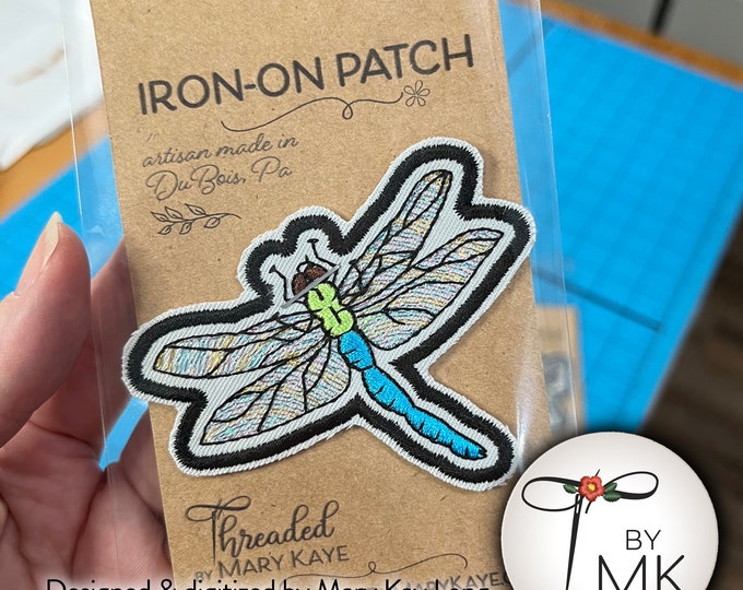 Dragonfly Patch  |  Hand-made Dragonfly Gift