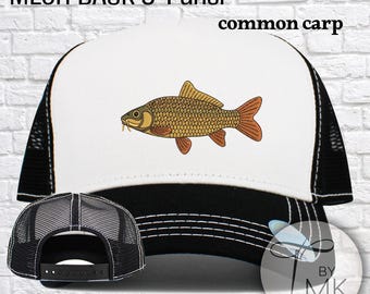 Embroidered Fish Hat