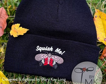 Spotted Lanternfly Beanie SLF Lanternfly Gift