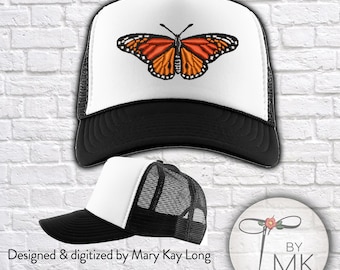 Monarch Foam Front Trucker Hat  |  Monarch Gift | Monarch Butterfly