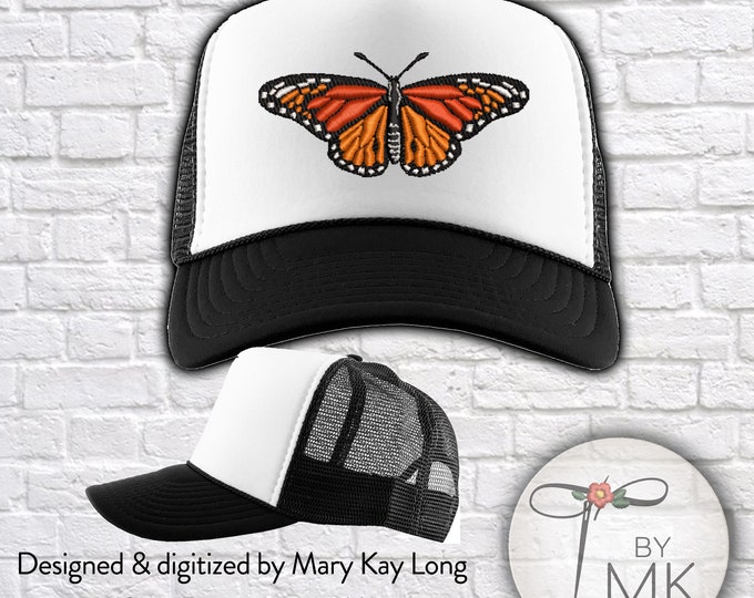 Monarch Foam Front Trucker Hat  |  Monarch Gift | Monarch Butterfly