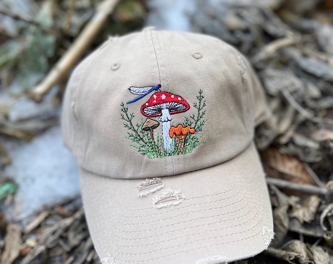 Mushroom Hat  |  Fungi Hat  | Fly Agaric Amanita Mushroom Gift