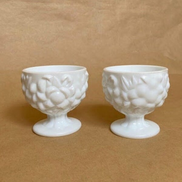 Milk Glass Candle Etsy