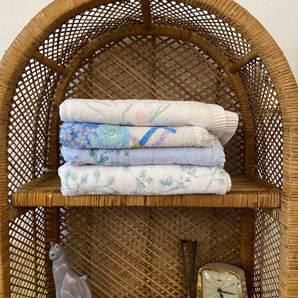 Floral Bath Towels Etsy