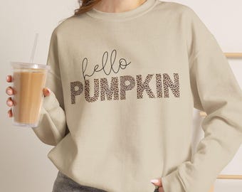 Hello Pumpkin Crewneck Sweatshirt