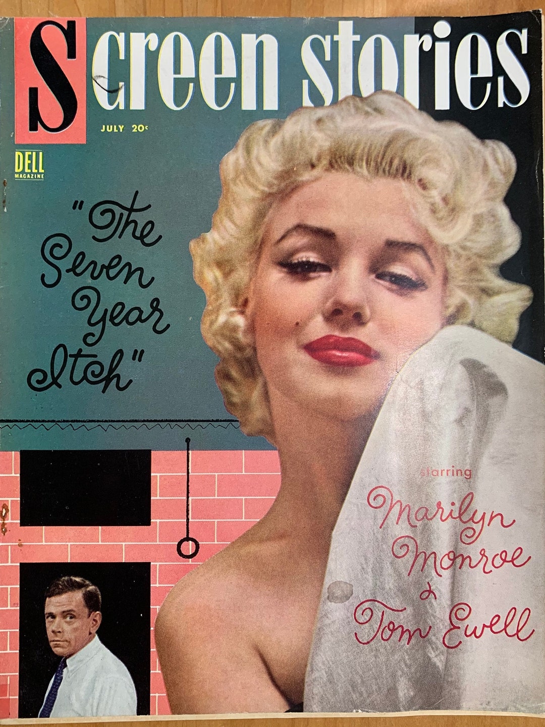 Marilyn Monroe Screen Stories Magazine July 1955 Etsy