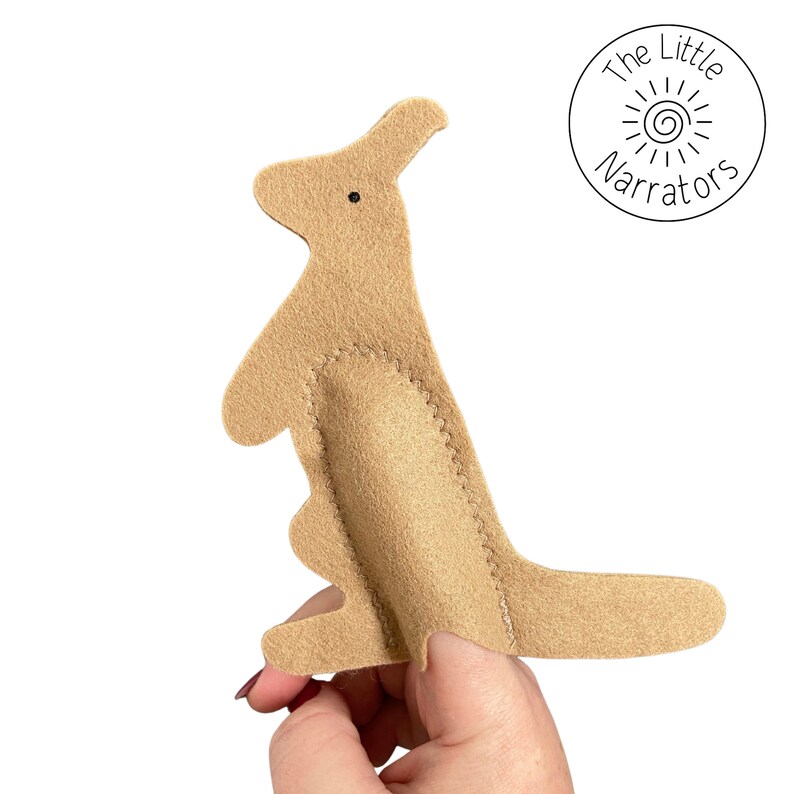 Australian Animal Finger Puppets Preschool Kindergarten Etsy