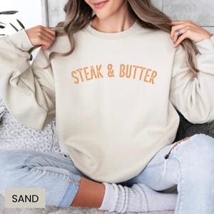 Butter Sweatshirt Funny Baking Sweatshirt Salted Butter Sweatshirt Baker Gift Butter Lover Shirt Foodie Gift Stick of Butter Sweater