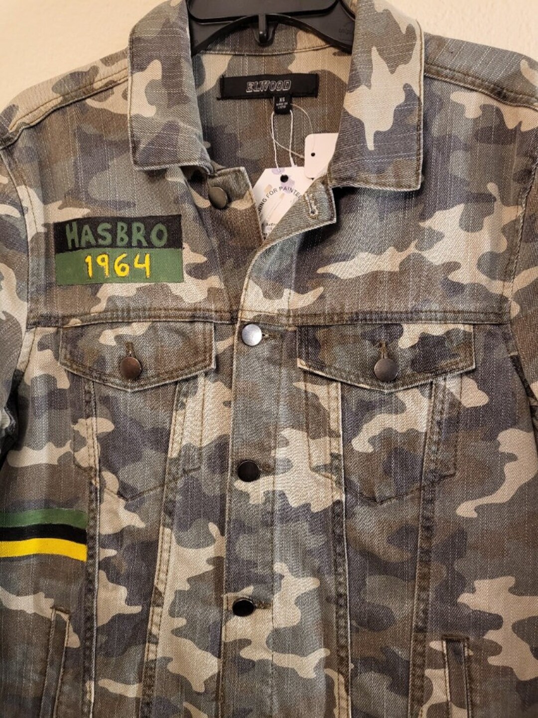 Elwood Camo Denim Jacket - Men's Coats/Jackets in Camouflage