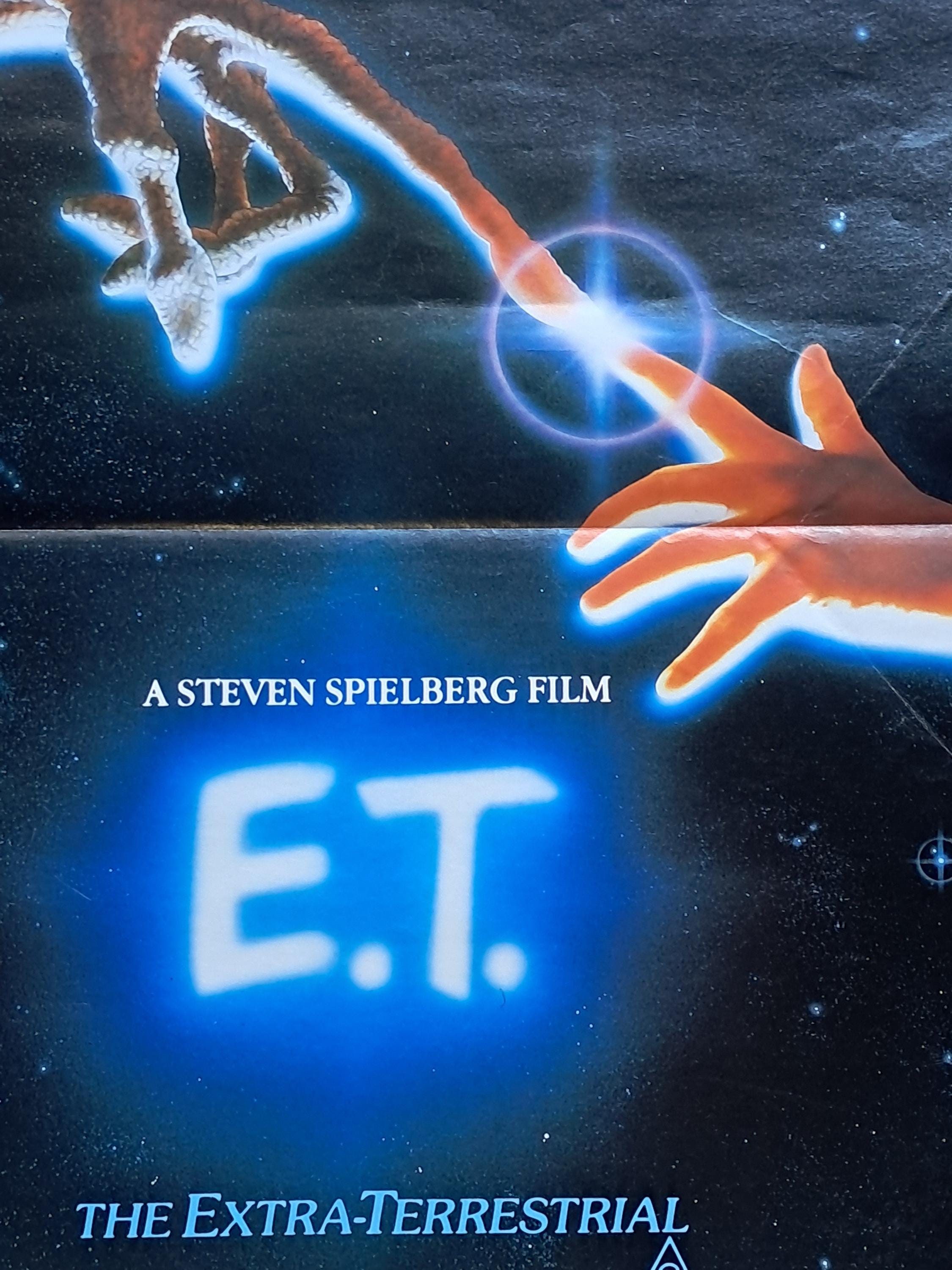 ヴィンテージ ET 映画ポスター：1980年代のデイビル（34 x 68 cm