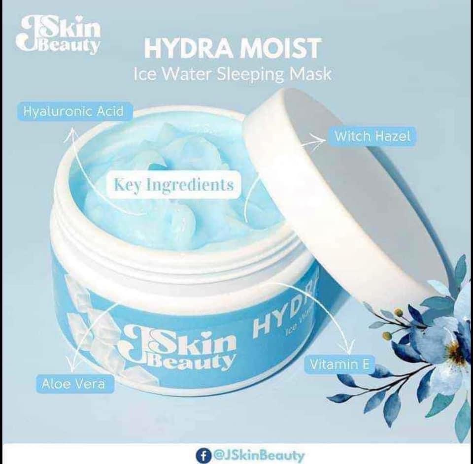 Hydra Moist Ice Water Sleeping Mask Etsy