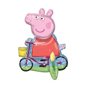 Peppa Pig AirLoonz Table Top Balloon Decoration - 22in Tall