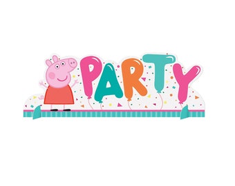 Peppa Pig Decorazione da Tavola e Centrotavola