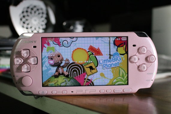 Modded Sony Psp 3000 6 61 Cfw Mod 128gb Charger And Battery Etsy