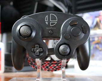 PhobGCC 2.0.5 GameCube Controller | Calibrated | Tactile Z / D-Pad | Bald Buttons | Paracord Cable | Lubed Triggers & Sticks |