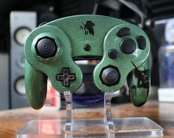 PhobGCC 2.0.5 GameCube Controller | Calibrated | Tactile Z / D-Pad | Bald Buttons | Paracord Cable | Lubed Triggers & Sticks | Custom Shell